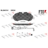 Image de Jeu De Plaquettes De Frein Bl2847a1 Fte Fte Bl2847a1 Ford