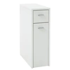 Image de Colonne 2 Tiroirs Design "Fredon" 61cm Blanc