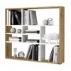 Image de Etagère Murale Design "Liloun" 90cm Beige & Blanc