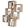 Image de Etagère Murale Design "Riolo" 94cm Chêne