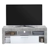 Image de Meuble TV 1 Tiroir Design Biotin 150cm Gris