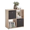 Image de Etagère 4 Cases Design "Gaman" 70cm Chêne