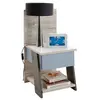 Image de Table de Chevet 1 Tiroir "Anoya" 69cm Blanc