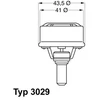 Image de Thermostat D'Eau Wahler 3029.86 Renault