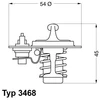Image de Thermostat D'Eau Wahler 3468.88d Kia;Mazda;Opel;Suzuki