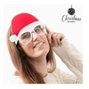 Image de Lunettes avec Bonnet de Père Noël Christmas Planet
