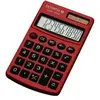 Image de LCD 1110 Calculatrice de poche rouge Ecran: 10 solaire, à pile(s) (l x H x P) 70 x 10 x 117 mm