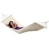 Image de Amazonas Hamac À Barre Simple en Coton, Blanc en occasion ou reconditionné