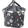 Image de Panier Bikebasket Bulles Anthracite