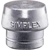 Image de Halder Embout Buccal De Remplacement En Métal Souple Simplex Argent 60 Mm One Size