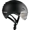 Image de Casco - Roadster Plus avec visière - Casque vélo Black Matt - S (50-54 cm)