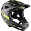 Image de Casco - Mtbe Full Face - Casque VTT carbon-black- neon - L (58-62 cm)