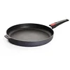 Image de Woll Diamond Lite - Poêle plate - Diamètre : 32 cm - Hauteur : 5 cm - Avec manche amovible - Convient pour vitrocéramique, gaz, électrique, halogène - Ne convient pas à l'induction, fonte d'aluminium, en occasion ou reconditionné