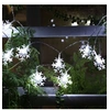 Image de Guirlande Lumineuse 2M LED avec 20 LED Flocon de neige pour Noël Soirée Maison Jardin, Blanc [Batterie alimenté]