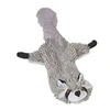 Image de Jouet pour chien peluche non rembourrée raton-laveur 60cm