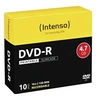 Image de - 10 x DVD-R (G) - 4.7 Go (240 minutes) 16x - surface imprimable par jet d'encre - boîtier CD étroit