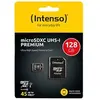 Image de Carte microSDXC Intenso Premium 128 GB Class 10, UHS-I avec adaptateur SD