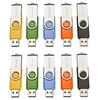 Image de Basic Line lecteur USB flash 4 Go USB Type-A 2.0 Noir, Bleu, Vert, Orange, Jaune