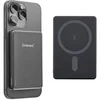 Image de Batterie Externe Magnétique MW5000 5000 mAh - Compatible MagSafe, Charge Sans Fil 15W, USB-C PD 20W, Fine & Compacte - Testée en Allemagne - Gris