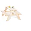 Image de Pinolino - Table picnic Nicki pour 4 enfants - brut
