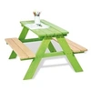 Image de Pinolino - Table picnic Nicki pour 4 enfants - verte