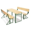 Image de Pinolino - Table et bancs pour enfant Sepp avec dossiers