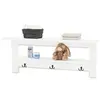 Image de Etagere Murale Porte Manteau Emilia L 100 x P 18 x H 40