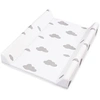 Image de Matelas à langer motifs nuages gris