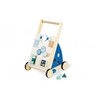 Image de TITUS Chariot d'activités bleu tilleul et MDF laqué clair