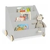 Image de Lasse Bibliotheque roulante pour enfants gris