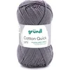 Image de Fil à tricoter COTTON QUICK UNI - Gründl - PPSC - certifié Oeko-Tex(...) - 110 Gris