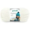 Image de Fil à tricoter effet velour FUNNY - - 100 Gr - Oeko-Tex(...) - 05 Ecru