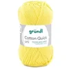 Image de Fil à tricoter COTTON QUICK UNI - Gründl - PPSC - certifié Oeko-Tex(...) - 131 Jaune
