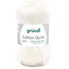 Image de Fil à tricoter COTTON QUICK UNI - Gründl - PPSC - certifié Oeko-Tex(...) - 132 Ecru