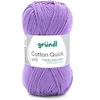 Image de Fil à tricoter COTTON QUICK UNI - Gründl - PPSC - certifié Oeko-Tex(...) - 142 Violet