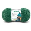 Image de Fil à tricoter effet velour FUNNY - - 100 Gr - Oeko-Tex(...) - 27 Vert