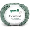 Image de Pelote de Laine Mérinos et Chameau CAMELLO de Gründl - Fil Naturel Doux et Thermorégulateur(...) - 05 Vert
