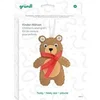 Image de Kit de Couture Enfant - Ourson en Feutrine - Gründl(...) - Marron