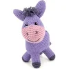 Image de Kit de crochet Gründl Eddy l'ne - Créez votre âne amigurumi en 100 % coton(...) - Violet