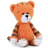 Image de Kit de crochet Gründl Timmy le Tigre - Créez votre tigre amigurumi en 100 % coton(...) - Orange