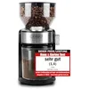 Image de CASO Barista Crema Moulin à café design électrique, réglage du degré de broyage fin à grossier, broyage à disque professionnel, moteur puissant de 150 W en occasion ou reconditionné