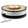 Image de Caso 2930 cm 1300 Design Crêpes maker avec surface de cuisson Extra Large, diamètre 33 cm, 1300 W, Noir, Argent en occasion ou reconditionné