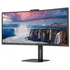 Image de Value-line CU34V5CW/BK - V5 series - écran LED - incurvé - 34" - 3440 x 1440 WQHD @ 100 Hz - VA - 300 cd/m² - 3000:1 - 4 ms - HDMI, DisplayPort,