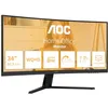 Image de AOC Moniteur Incurvé, CU34B3E 34 Pouce 120Hz VA Dalle, 4ms GtG, HDR Ready, (3440x1440 HDMI 1x 2.0) Noir en occasion ou reconditionné