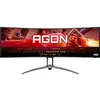 Image de AOC Gaming AG493UCX - AGON Series - écran LED - jeux - incurvé - 49" - 5120 x 1440 Dual Quad HD @ 120 Hz - VA - 550 cd/m² - 3000:1 - DisplayHDR 400 -