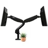 Image de aoc as110d0 monitor arm dual noir
