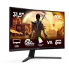 Image de AOC Gaming Moniteur Incurvé, C32G42ZE 32 Pouce 260Hz VA Dalle, 4ms GtG, HDR10, FreeSync Premium, (1920x1080 HDMI 1x 2.0 DP 1x 1.4) Noir en occasion ou reconditionné