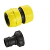 Image de Raccord rapide complet Premium 3/4" (19 mm) - - pour arrosage de jardin - adaptateur de robinet inclus