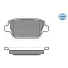 Image de Kit De Plaquettes De Frein, Frein À Disque Meyle-Original Quality 025 245 3715 Meyle 0252453715 Ford