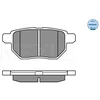 Image de Kit De Plaquettes De Frein, Frein À Disque Meyle-Original Quality 025 246 1015/W Meyle 0252461015/W Lexus;Subaru;Toyota